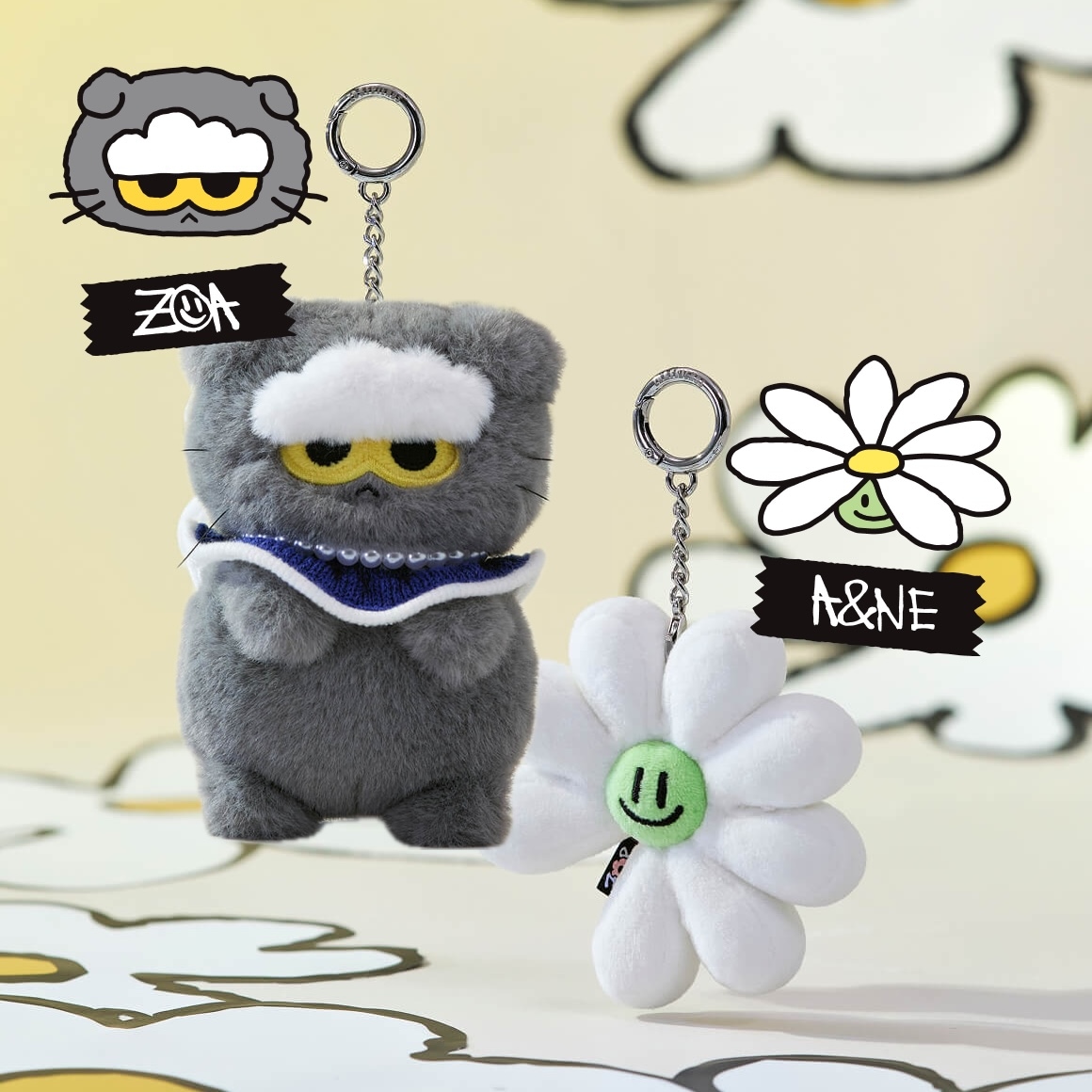 Qoo10] ライン・フレンズ 【公式】Zo&Friends A&ne