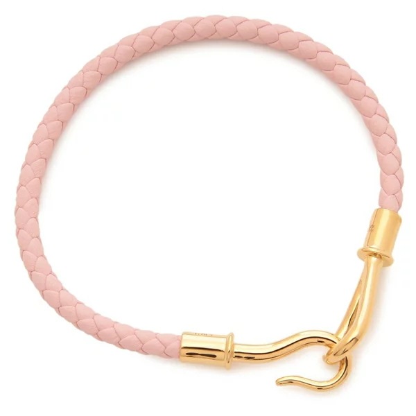 ブレスレット バングル ジャンボ ローズサクラ ゴールド金具 ピンク ゴールド レディース H071682 F 3Q