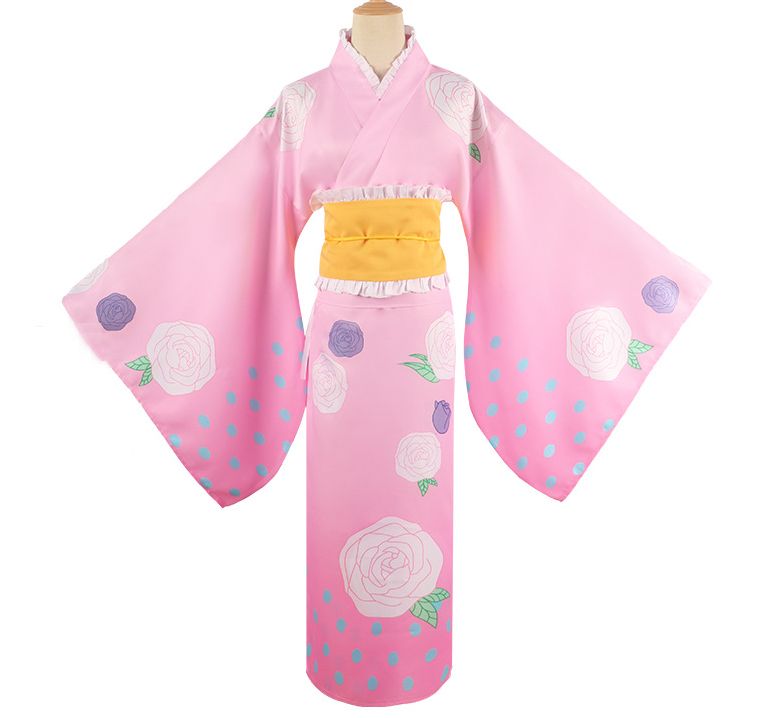 推しの子 風 星野アイ 着物 和服 コスチューム コスプレ衣装 3点セット サイズ S―XXL