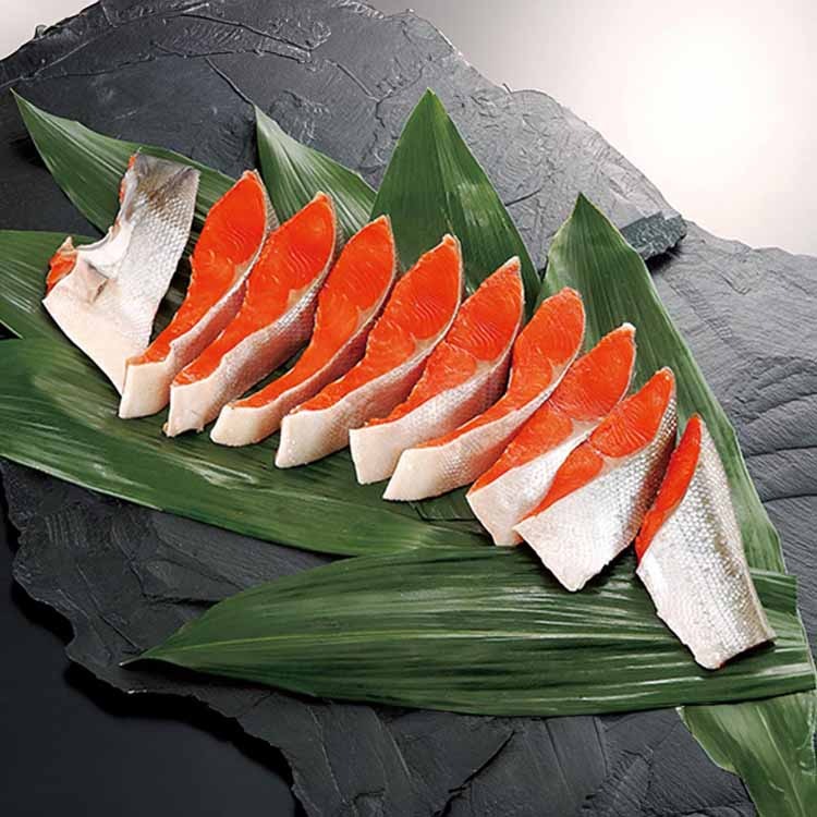 【目玉商品】【冷凍】北田 塩紅鮭半身切身800g×1 北田水産 (代引不可)(TD)