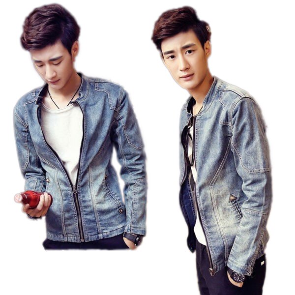 デニムジャケット メンズ シャツ パーカー デニム 長袖 コート ショート丈 春秋冬 ヴィンテージ 5,846円