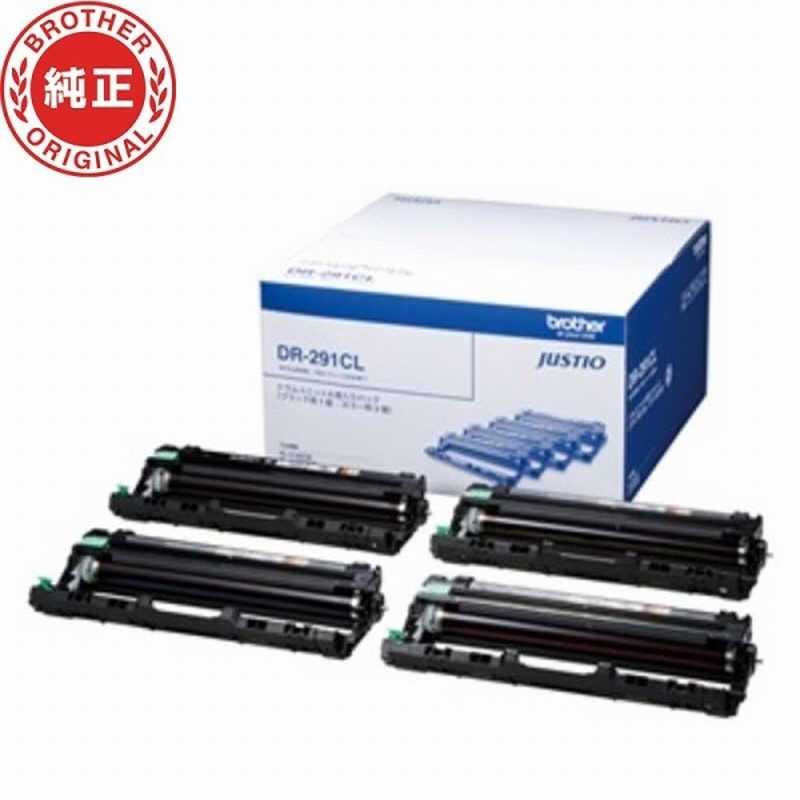 ブラザー　brother　純正ドラムユニット(4個入りパック:モノクロ1個カラー3個)　DR-291CL