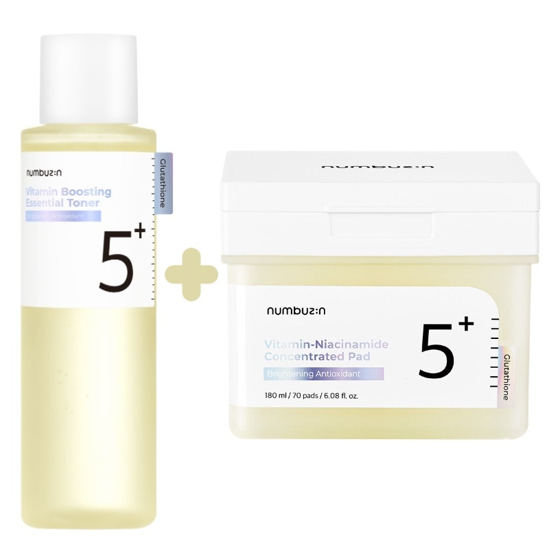 【5番 2種 セット】5番 白玉点滴グルタチオンCトナー 200ml + 白玉グルタチオンＣフィルムパッド 70枚