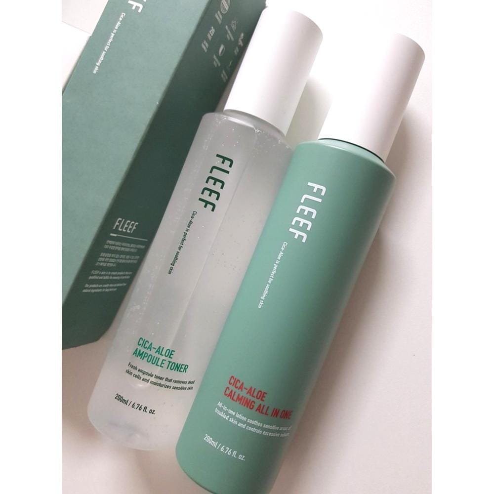 シカ - アロエアンプルトナー+アロエカーミングオールインワンローション1セット