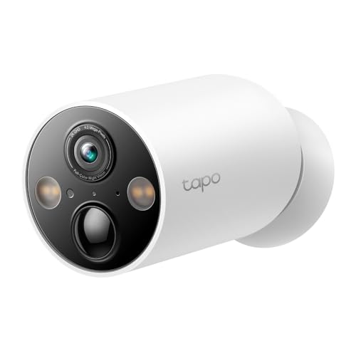 TP-Link Tapo 防犯カメラ 屋外 屋内 マグネット WiFi カメラ 見守りカメラ ペットカメラ Wi-Fi フルワイヤレス 充電式 2K QHD 4MP IP66 防水防塵 フルカラーナイ