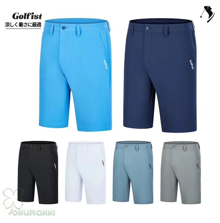 ゴルフウェア メンズ ショートパンツ ゴルフ 膝上 吸汗速乾 ストレッチ 短パン 快適 春夏 夏用 スポーツ2505gfps07