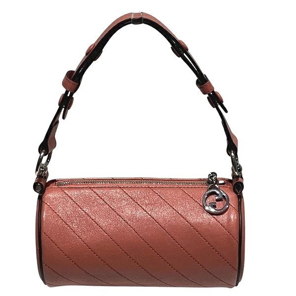 グッチ ブロンディー 760170 ピンク バッグ ハンドバッグ ショルダーバッグ 【中古】