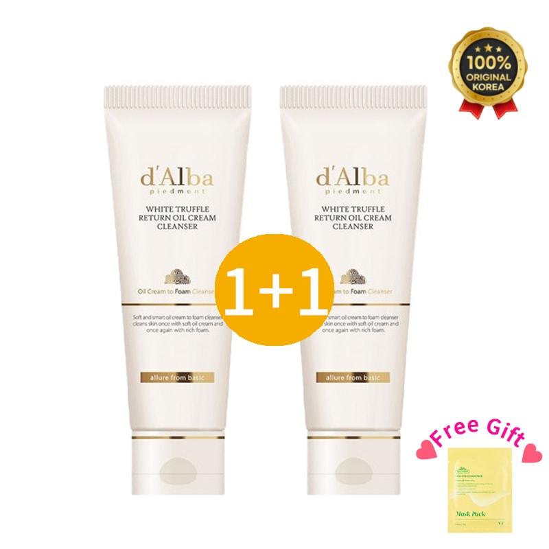 [1+1]ホワイトトリュフリターンオイル クリームクレンザー 100ml+100ml [チューブ]