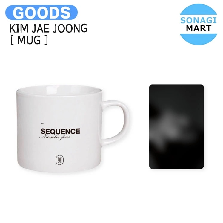 国内発送 KIM JAE JOONG [ MUG ] SEQUENCE #4 TSUTAYA CAFE MD / 公式グッズ / 予約商品