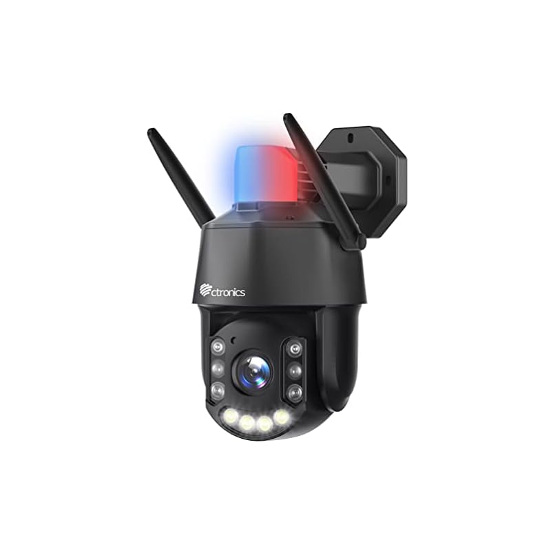 【 30倍光学ズーム】 Ctronics 防犯カメラ 屋外 AI検知 自動追尾 5GWiFi パトロール機能 夜間150Mまではっきり 24時間録画 Onvif/NVR/FTP対応 PTZ 遠隔操作 43,213円