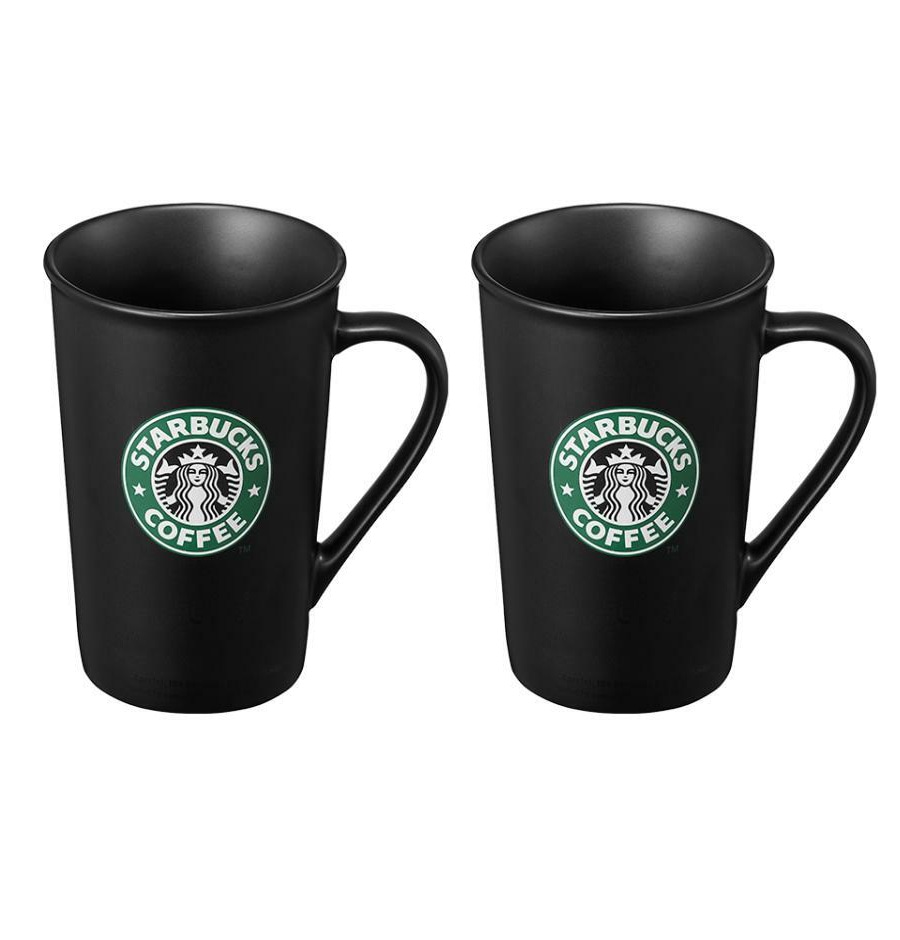 25周年記念 クラシック ブラック マグ 355ml 2杯 セット 韓国スターバ グッズ