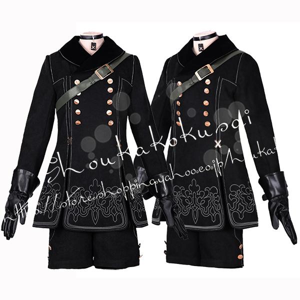 ニーア オートマタ 9 ヨルハ九号 型 コスプレ衣装 イベント コスチューム 変装 パーカーお姉さん 撮影 祭り