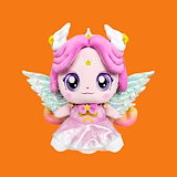 韓国　ティニピン　オーロラピン　ぬいぐるみ Qoo10] SAMG Entertainment 約束のティニピン 羽根つきオーロラピン