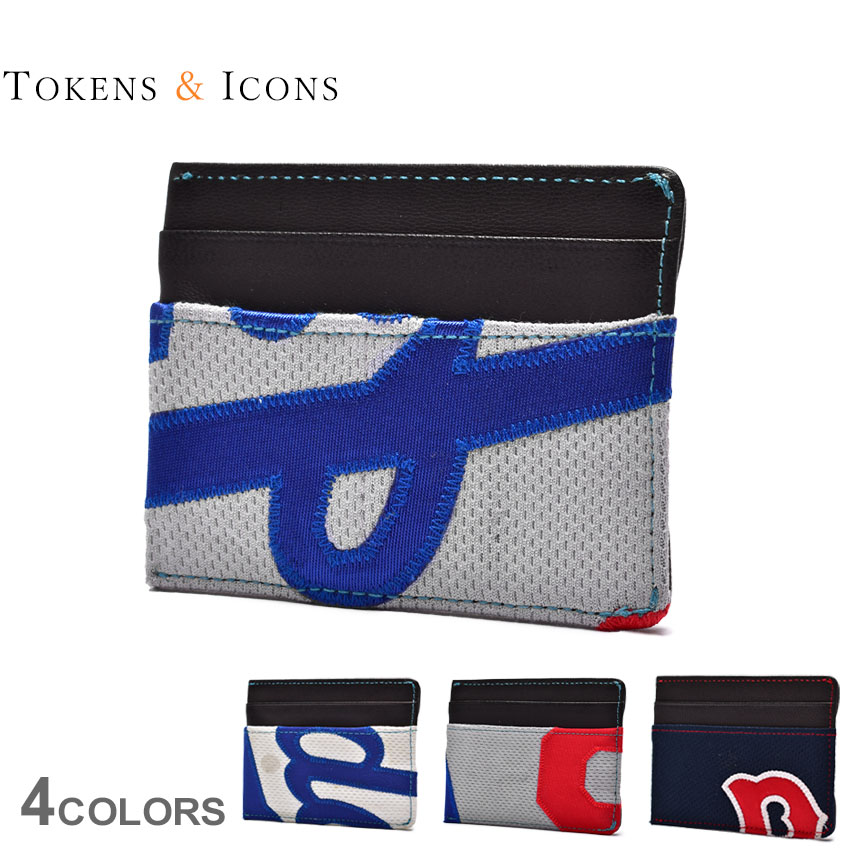トークン＆アイコン マネークリップ Tokens＆Icons ユニフォーム 黒 財布 ウォレット カードケース ベースボール MLB 本革 レザー 野球チーム ギフト 贈り物 プレゼント