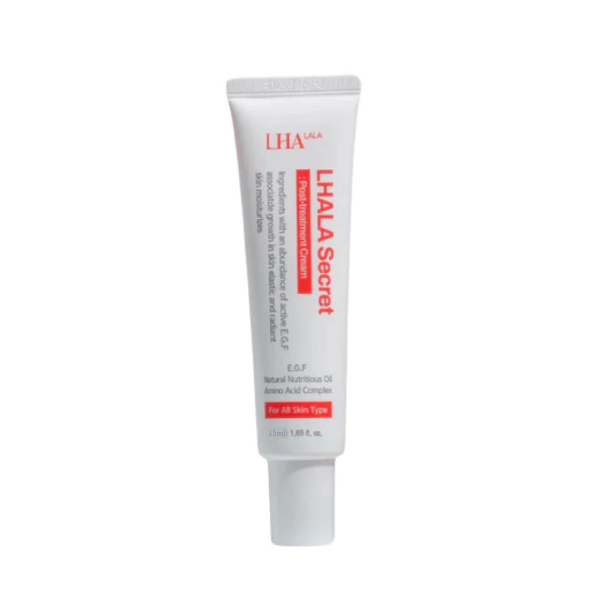 [国内正規品] ララピール シークレット クリーム 15g LHALALA Secret Cream Post-treatment EGF ララシークレット ピーリング 再生 「育てる」ピーリング