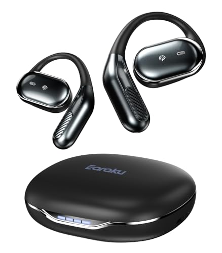 Earakuワイヤレスイヤホン オープンイヤー イヤホン スポーツ専用イヤホン bluetooth 耳を塞がない 運動耳掛け式イヤホン IPX６防水 究極のフィット感 イヤフォン 骨伝導イヤホンの進化