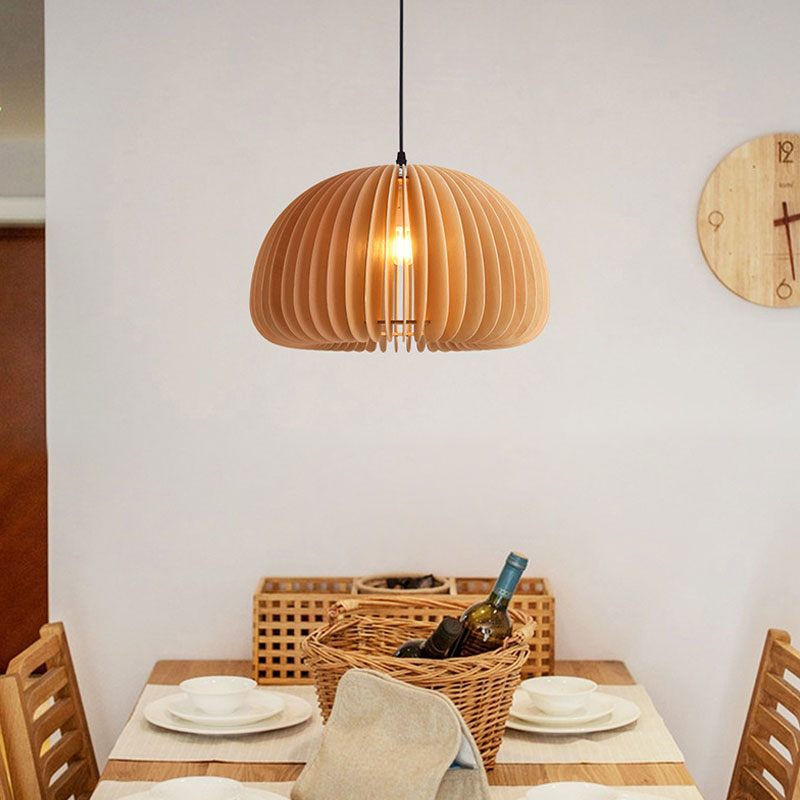 ２畳3畳 ペンダントライト 北欧デザイン照明 ペンダントランプ かぼちゃ 天井ライト マルチシーン装飾 シンプル アンティーク クリア 吊下げ灯 照明器具 天井照明 シーリングライト 5,308円