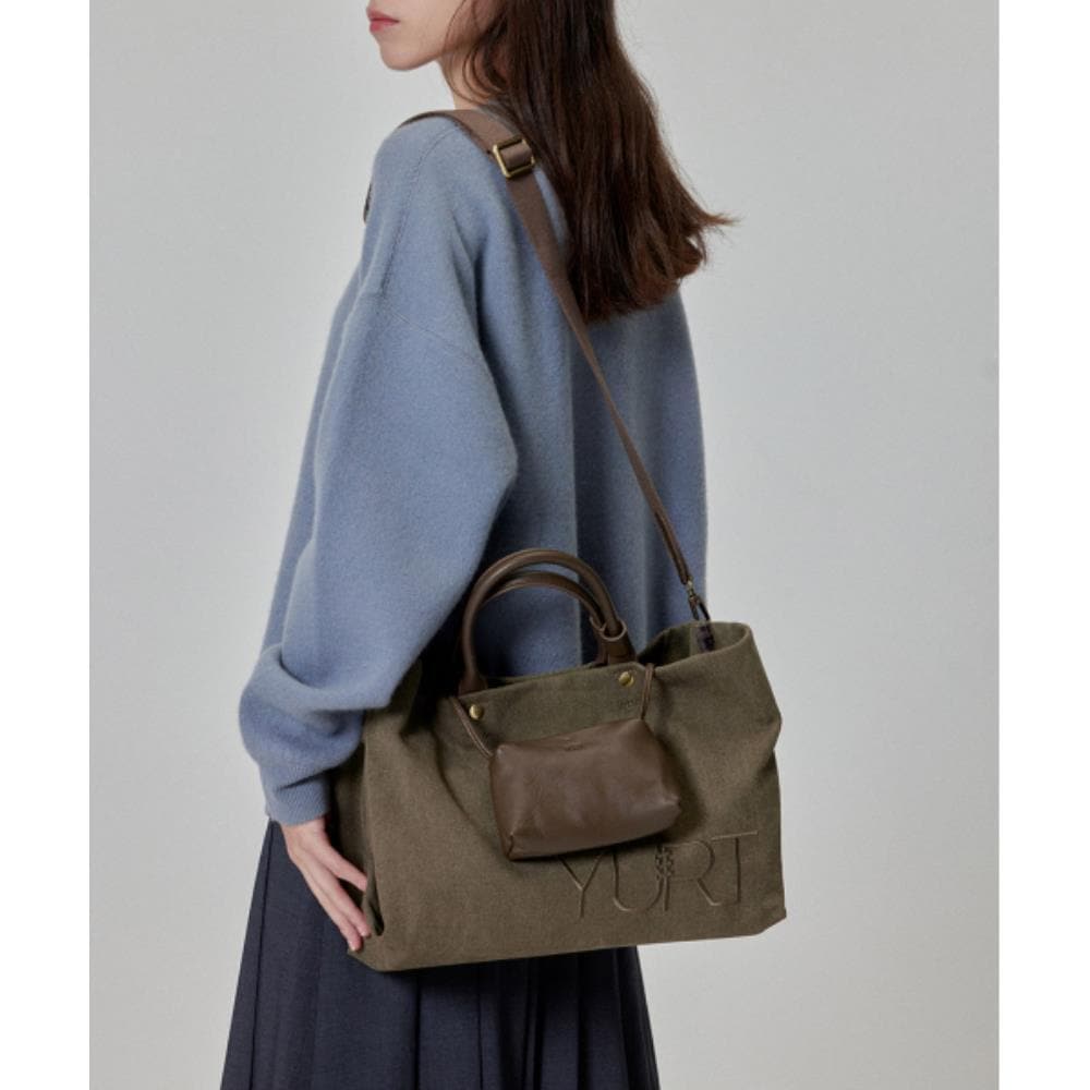 YURT PANIER CANVAS BAG2color YC007