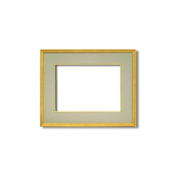 日本画額木製フレーム 和額 色紙額 色紙Fサイズ 木製日本画額F4サイズ（333242mm）ウグイス