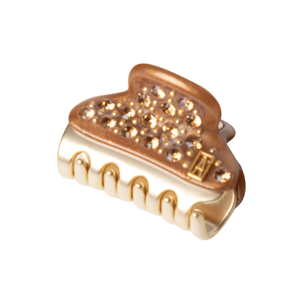 アクセサリー ジュエリー ヘアアクセサリー クリップ ADP-ICCB-12831-06-BRWX4 VENDOME Babyクリップ レディース ブラウン+ゴールド