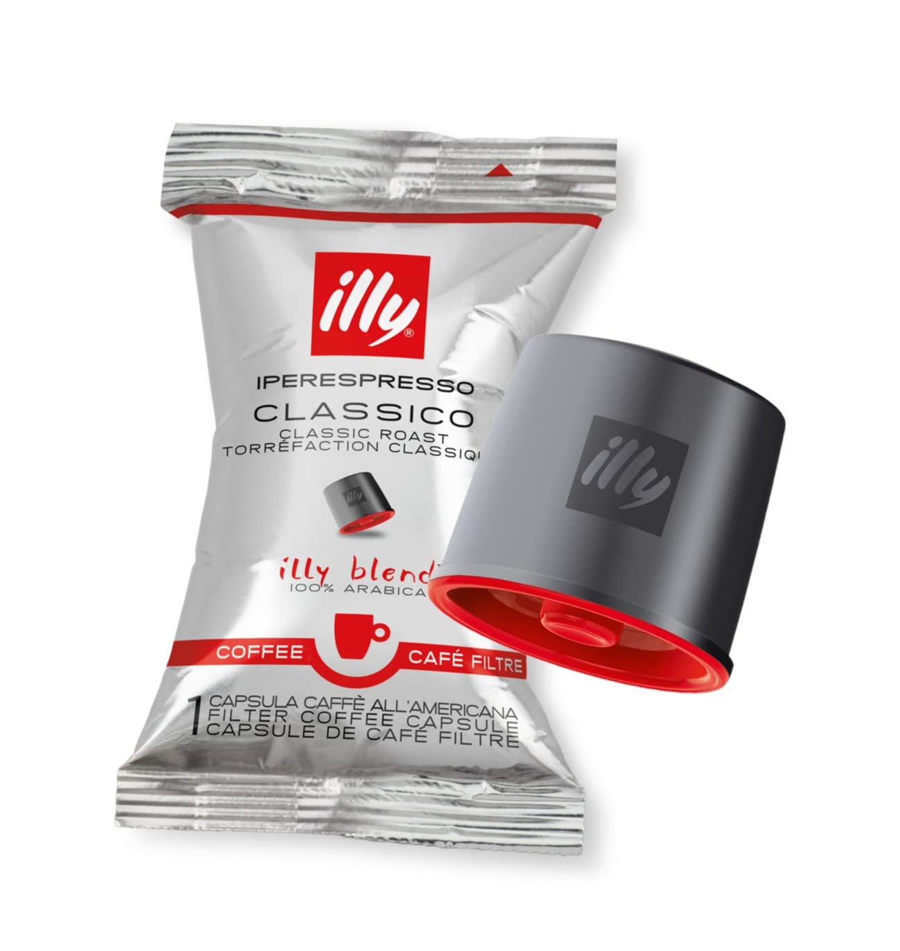 illy（イリー） イペールエスプレッソ フィルター用カプセル ミディアムロースト(クラシコ) 100個