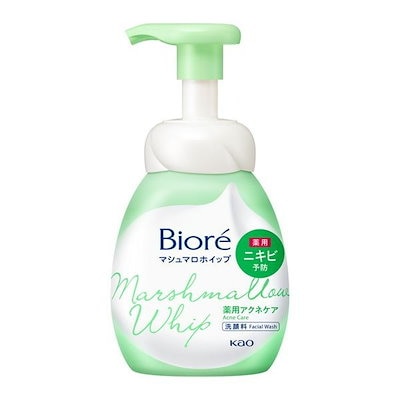 他サイト： 花王 ビオレ マシュマロホイップ アクネケア 150ml 【医薬部外品】の商品画像