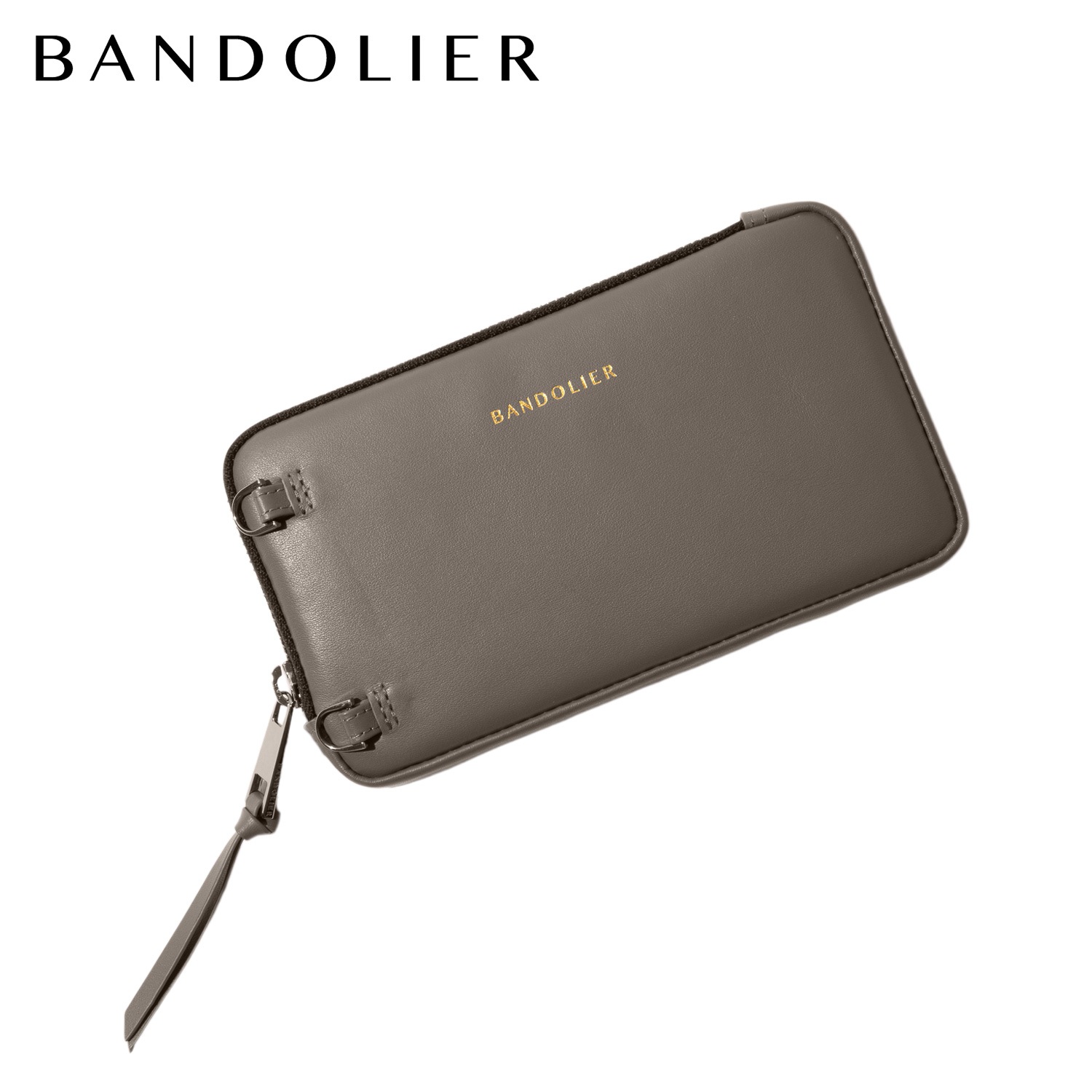 ケース ポーチ スマホ エクスパンデッドポーチ メンズ レディース グレー 21GRA