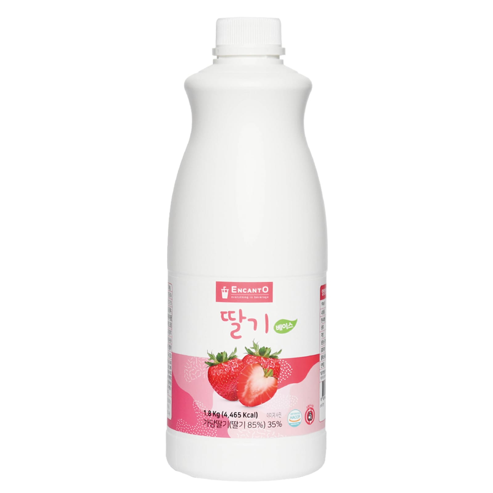Enkato いちご飲料ベース 1.8kg