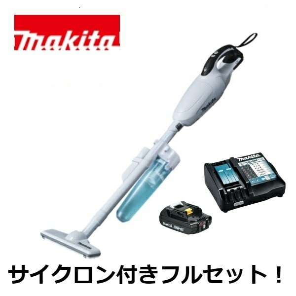 当店だけ！バッテリー充電器も1年保証! マキタ CL181FDZW 18V コードレス 掃除機 カプセル式 CL181FDZW + サイクロンアタッチメント A-67169 + 軽量バッテリー BL1 23,086円