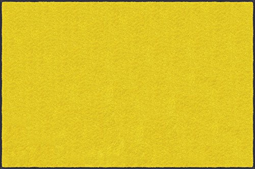 日本製 クリーンテックス・ジャパン(Kleen-Tex) 万能玄関マット スタンダードマットS イエロー 50×75cm AM00172