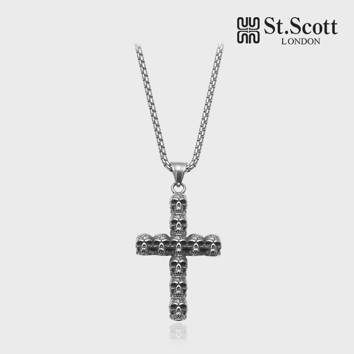 ST.SCOTT LONDON STJ-SN2005アーサースケルトンネックレス