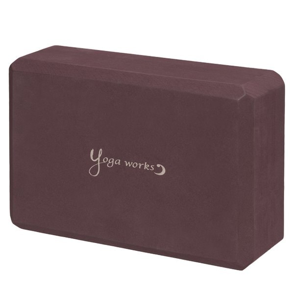 ヨガブロックA バーガンディ (2個セット)