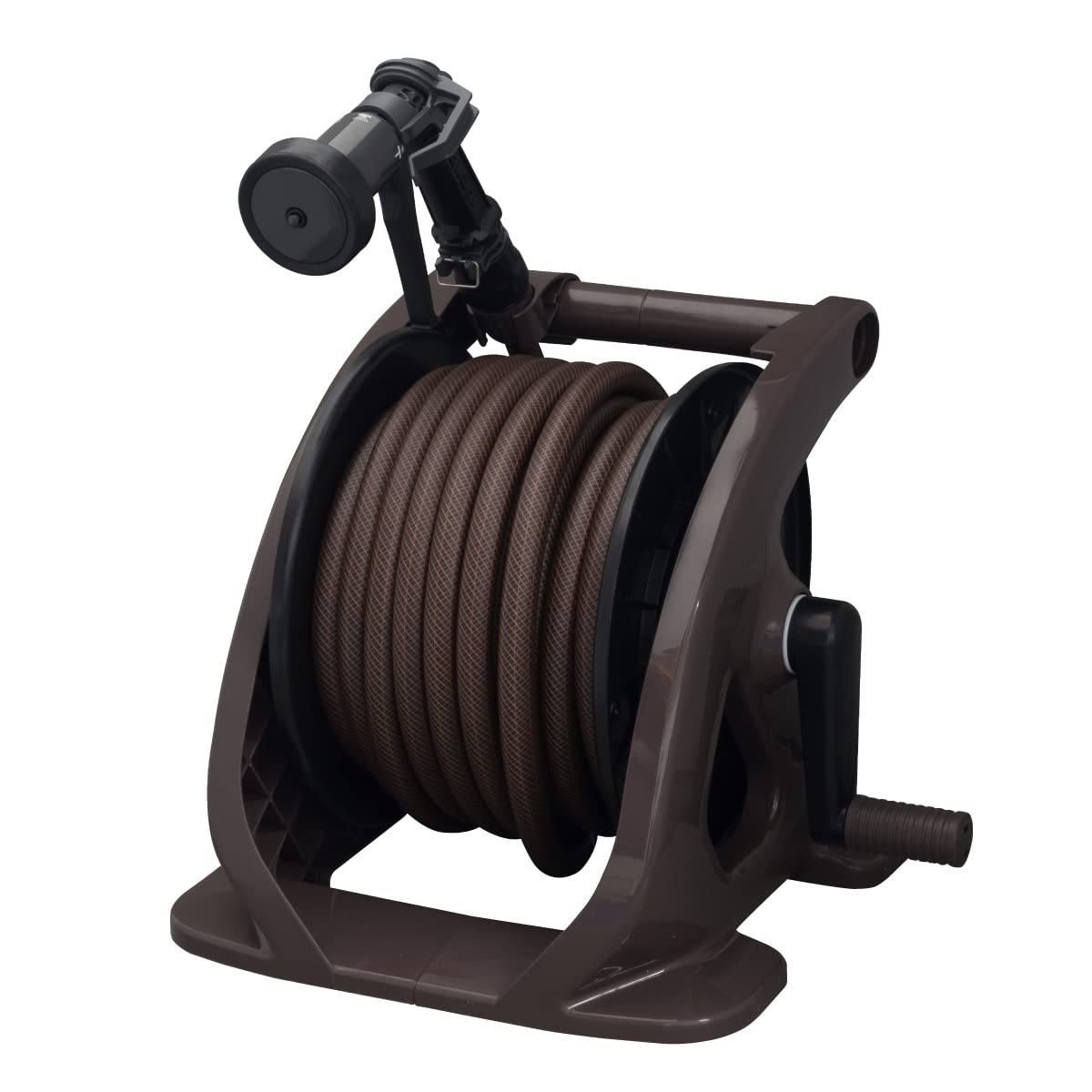 タカギ(takagi) ホース ホースリール タフブラウン 20m おしゃれ R220TBR