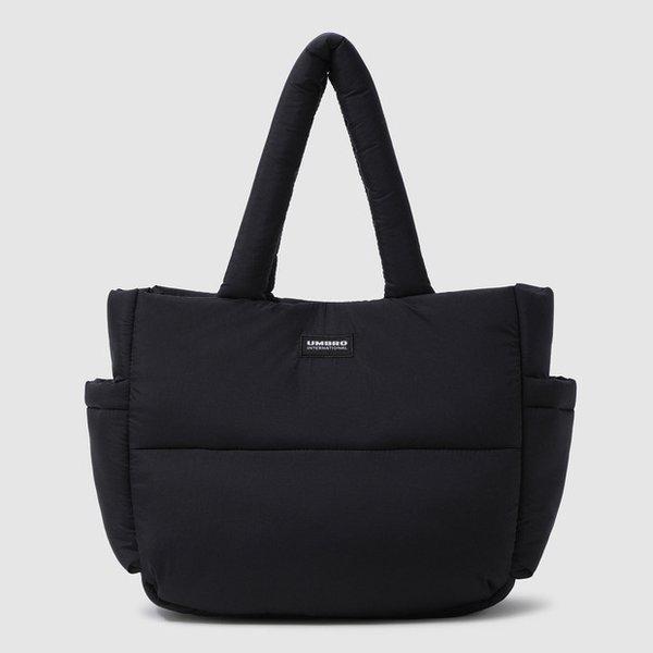 ウィンターヘブン 2FACE パディング トートバッグ BLACK UQ423CBGN2 BLK0