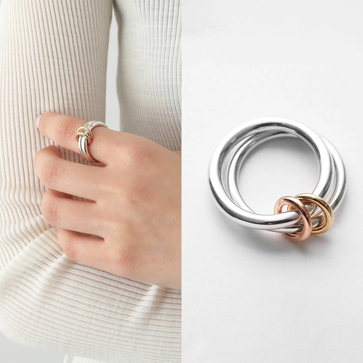 Spinelli Kilcollin スピネリキルコリン リング CALLIOPE レディース 2連 シルバー925 silver925 指輪 アクセサリー SILVER/GOLD