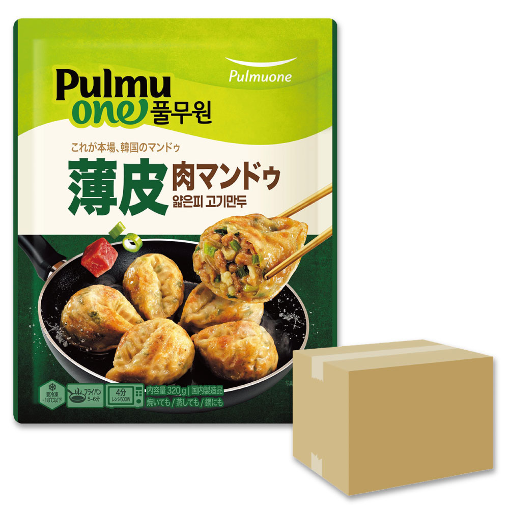 冷凍 薄皮 肉マンドゥ 1BOX 18袋入り 320g /韓国式 餃子 ギョウザ