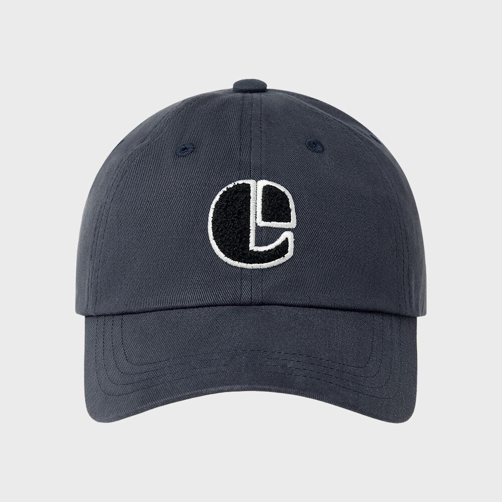 IMIS BOUCLE ビンテージロゴボールキャップ-ネイビー