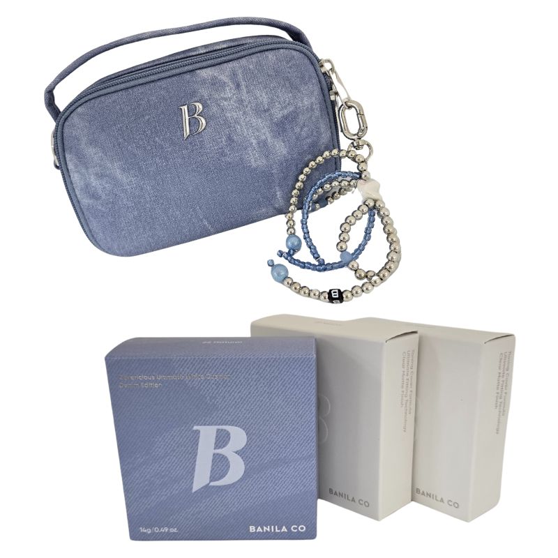 [デニムエディション] カバーリシャス アルティメット ホワイトクッション(本品)+おかわり2個 5,189円