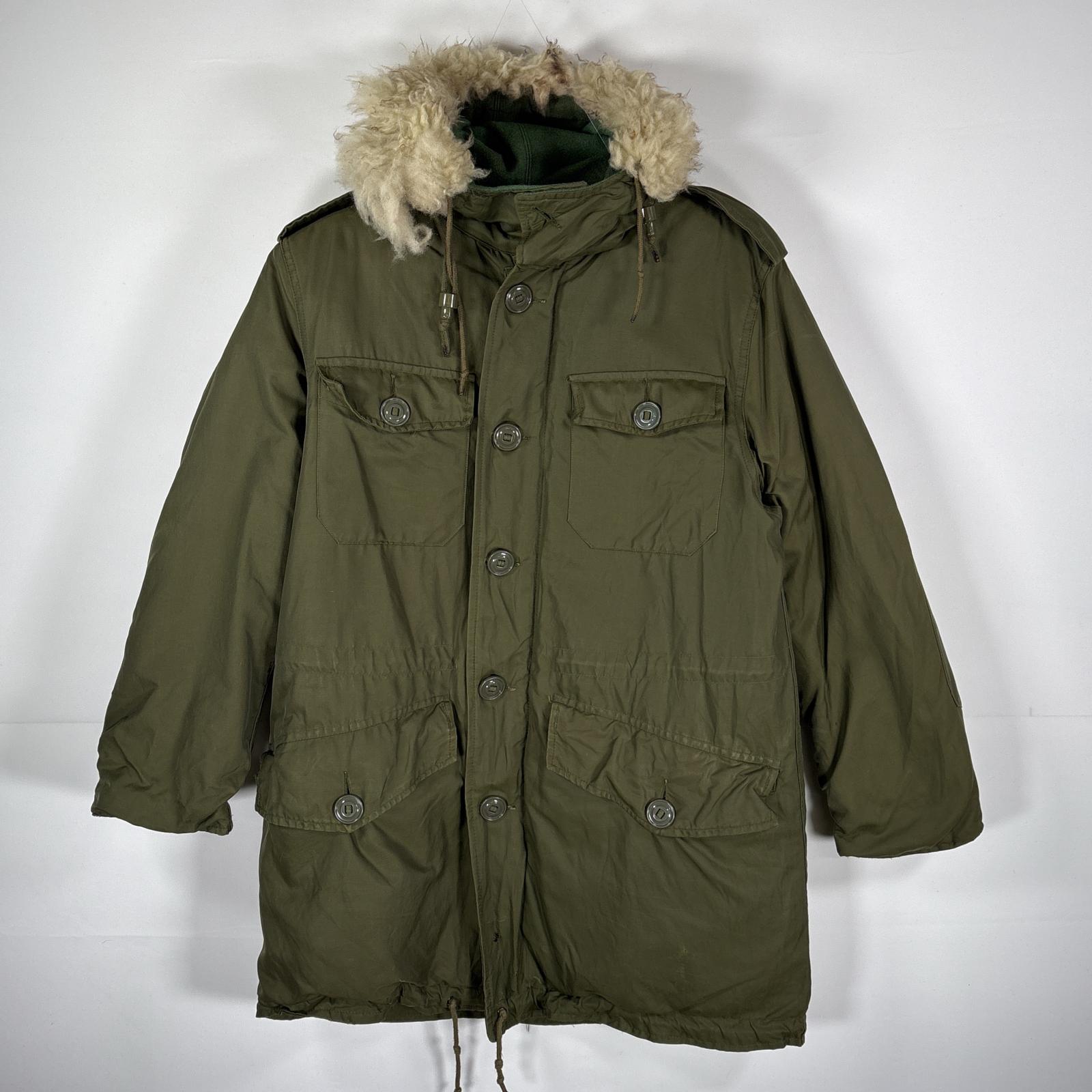 古着 ミリタリージャケット Nー3B カナダ軍 モッズパーカー　フィールドJKT S カーキ メンズ