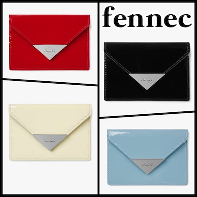 FENNEC】TRIANGLE FLAP CARD HOLDER [正規品] 完璧なデザイン