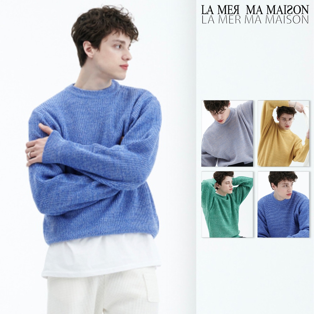 [LA MER MA MAISON] 3 COLORING KNIT