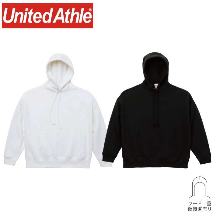 ユナイテッドアスレ（United Athle） 10.0オンス T/C ビッグシルエット スウェットプルオーバー パーカ5631-01パーカー メンズ カジュアル 無地 フード オシャレ おしゃれ