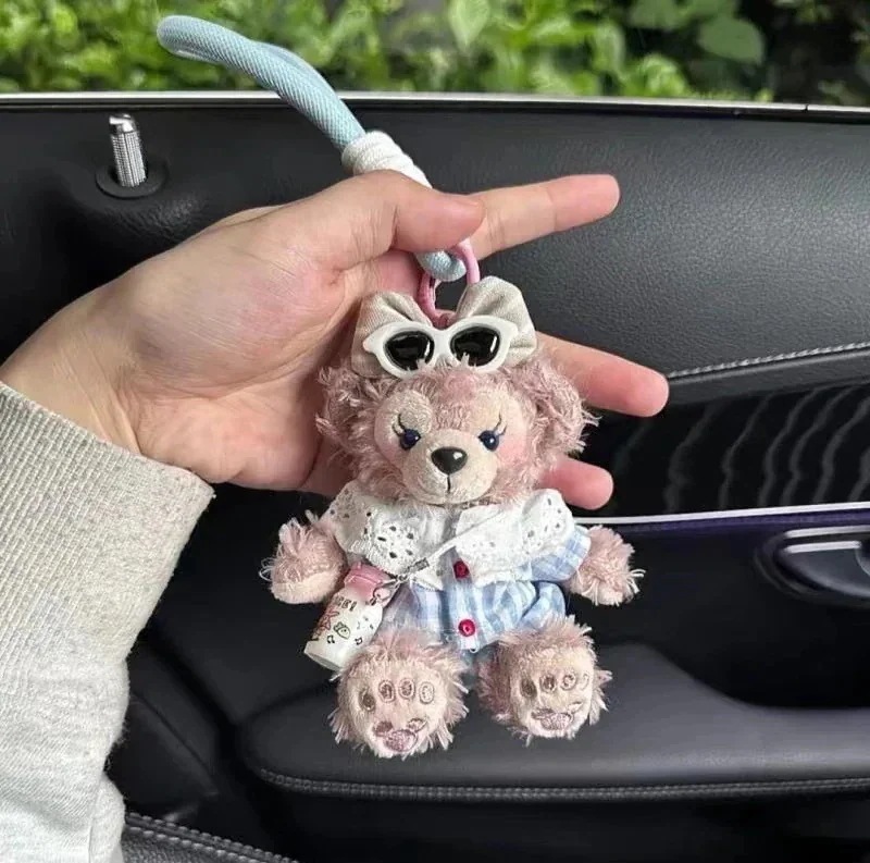 シャーリーローズ人形キーホルダーペンダントバッグぬいぐるみ車ダッりクマペンダント親友ギフト女性のための