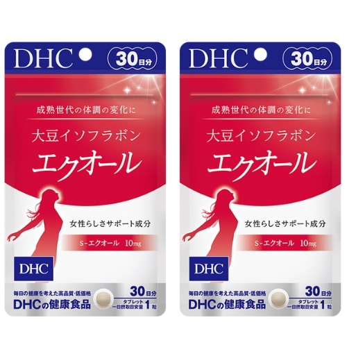 エクオール 大豆イソフラボン 30日分 ２個セット(60粒)