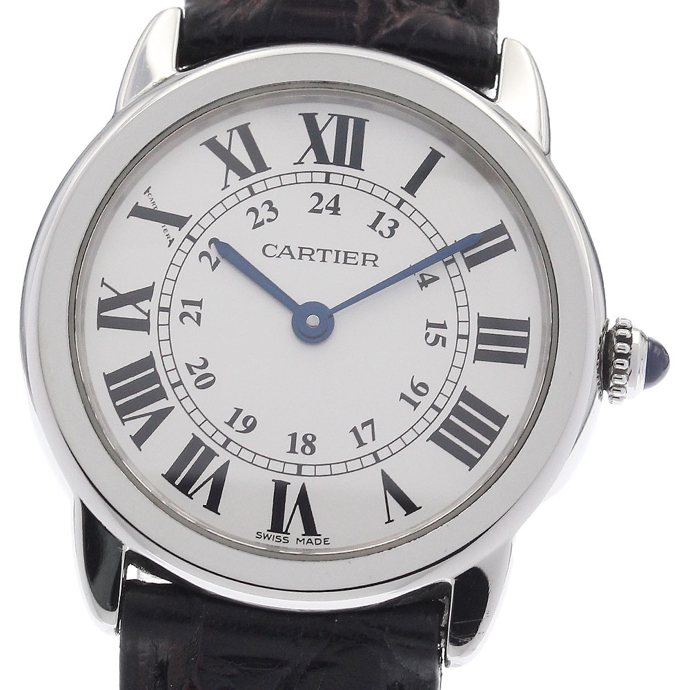 カルティエ CARTIER W6700155 ロンドソロ SM クォーツ レディース _958805【中古】