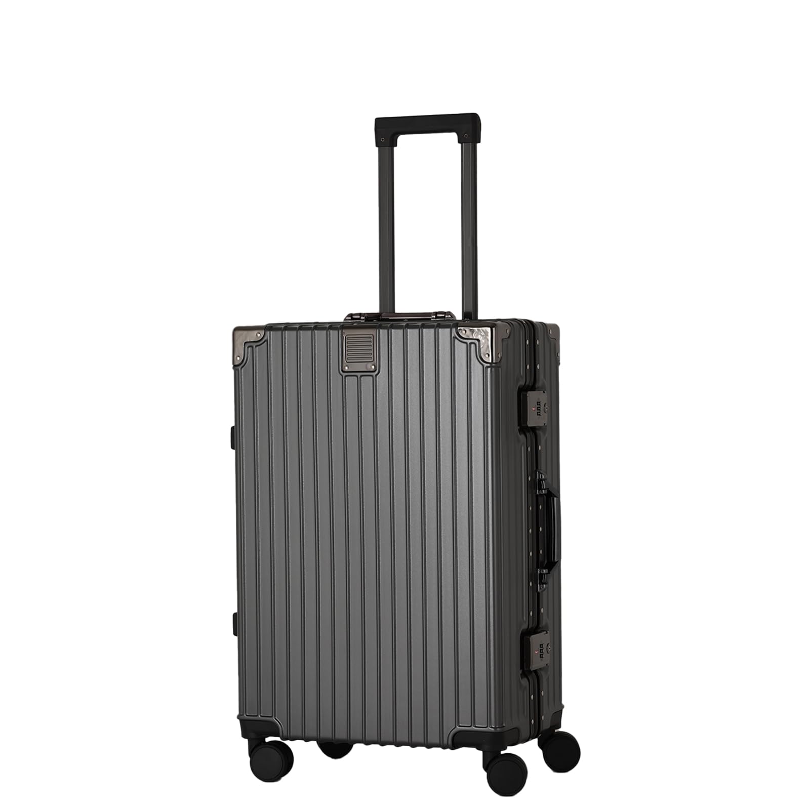 [fofo] 軽量！スーツケース キャリーケース 機内持ち込み 大型 旅行 (Mサイズ(60L) グレー)