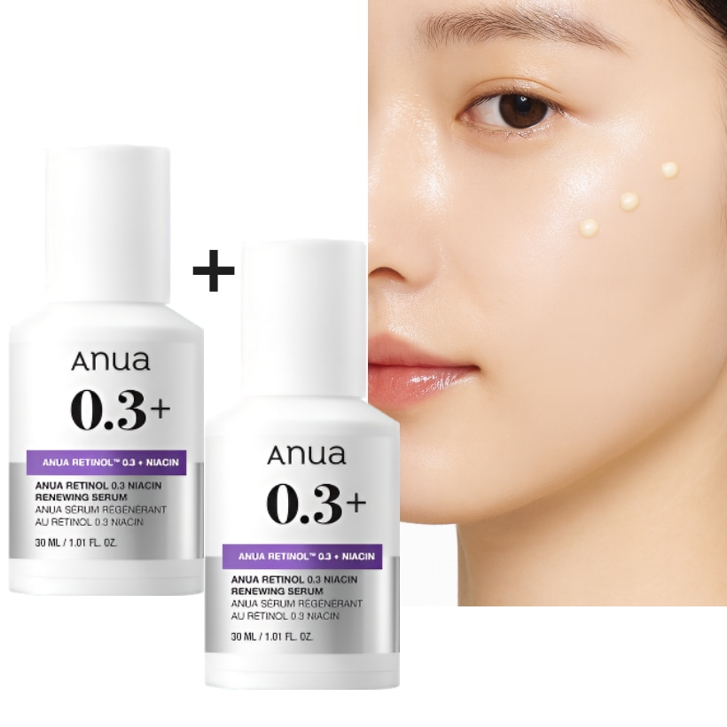 レチノール0.3 ナイアシンリニューイングセラム30ml + 30ml