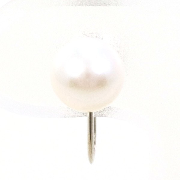 K18 18金 WG ホワイトゴールド イヤリング(片耳) パール (真珠) ジュエリー 中古