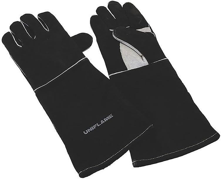 UNIFLAME ユニフレーム キャンプグローブ ロング ブラック 665459