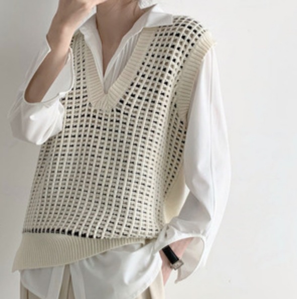 トップス デート カットソー ニットソー セーター ベスト 袖なし ノースリーブ かわいい 大人可愛い きれいめ シンプル カジュアル 大人 上品 おしゃれ お洒落 主役級 存在感 春 秋